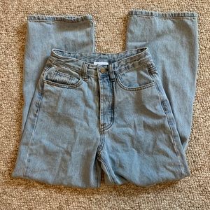 Princess Polly high-waisted mom jeans size 0